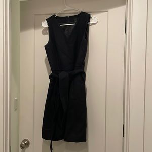 J crew wool dress with tie